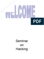 Seminar On Hacking