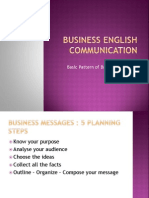 Basic Pattern of Business Messages