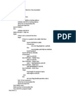 1-Pass Assembler Algorithm