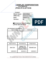 Specification: Inno Display Corporation