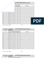 Procedure Census Template