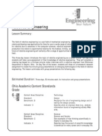 Robotics Engineering: Lesson Summary