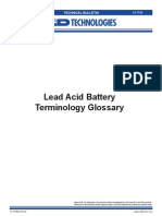 Battery Glossary