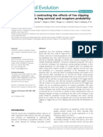 One Step Forward: Contrasting The Effects of Toe Clipping and PIT Tagging On Frog Survival and Recapture Probability