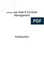 Business Laws & Contract Management