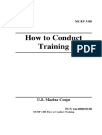 MCRP 3-0B How To Conduct Training