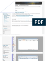 MikroTik RB750 - Basic Firewall & Security