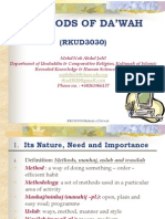 Methods of Dakwah