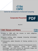 C-DAC Corporate Presentation