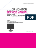 LG Flatron L1953H-SFQ A MQPS Servicemanual