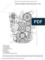 ENGINES & GENERATOR SETS - C13, C15, and C18 Generator Set Engines - Gear Group (Front) - Time