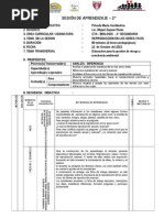 Sesion de Aprendizaje de Cta