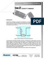 Anaren Tuning Doherty Combiners