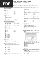 IT Maths Y6 Topical Test 9 - BL