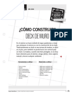 Mr-Co04 - Construir Deck Muro