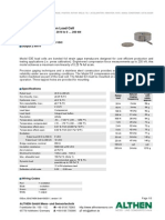 Compact High-Precision Load Cell: Non-Linearity 0.25 % FS Supply Voltage 5 VDC / 10 VDC Output 2 MV/V