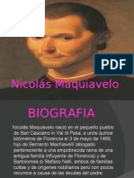 Nicolás Maquiavelo