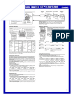 Operation Guide 437/438/3208: Reading The Display