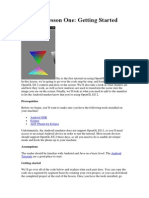 Android OpenGL 2.0 PDF