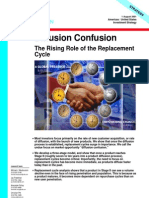 Diffusion Confusion - The Rising Role of The Replacement Cycle