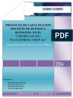 Proyecto de Capacitación Docente