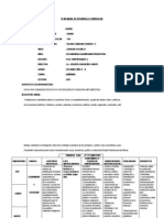 Plan Anual de Desarrollo Curricular