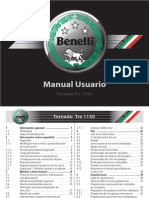 Manual de Usuario Benelli Tornado Tre Español