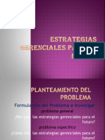 Estrategias Gerenciales para El Futuro