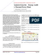 Performance Analysis of A Thermal Power Plant