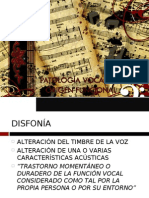 Patología Vocal de Origen Funcional