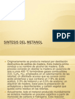 Sintesis Del Metanol