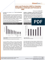 2012 - Global - Data - Oil and Gas Exploration and Production (E&P) in Colombia