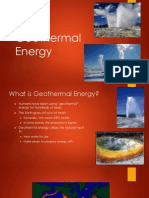 Geothermal Energy Presentation