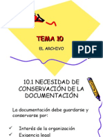 Tema 10 El Archivo