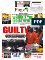 Frontpage: Where Is The Indictment?