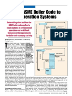 Applying ASME Boiler Code To Steam Generation Systems