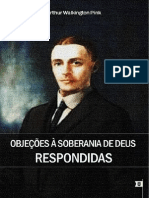 Objeções Á Soberania de Deus - A. W. Pink