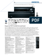 Onkyo TX-nr616 Datasheet en