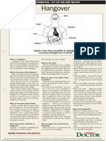 Hangover: Organs of The Body Susceptible To Damage by Excessive/prolonged Use of Alcohol