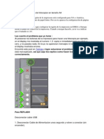 Impresora HP Deskjet 3050 Trate de Fotocopiar en Tamaño A4