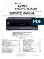 AVR65 Service Manual