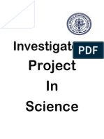 Investigatory Project