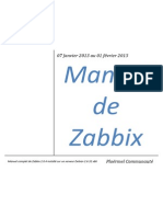 Manuel de Zabbix