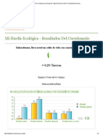 Resultados Del Cuestionario - Ecological Footprint Quiz by Center For Sustainable Economy