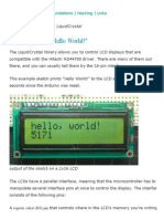 Arduino - LiquidCrystal