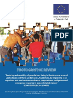 Photographic Review ACF-Dipecho VIII,  Guatemala 2012-13. "Reducing vulnerability of populations living in floods-prone areas of Los Esclavos and María Linda basins, Guatemala, by improving local capacities and mechanisms on disaster preparedness, mitigation and emergency response in a coordinated manner".