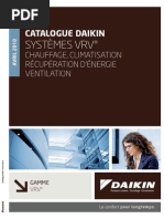 Catalogue Daikin Systemes VRV