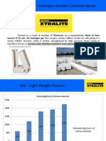 Ultratech Xtralite Autoclaved Aerated Concrete Aac Block