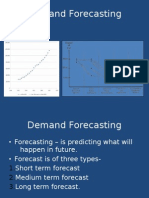 Demand Forecasting