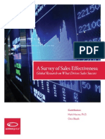 AG SurveyofSalesEffectiveness